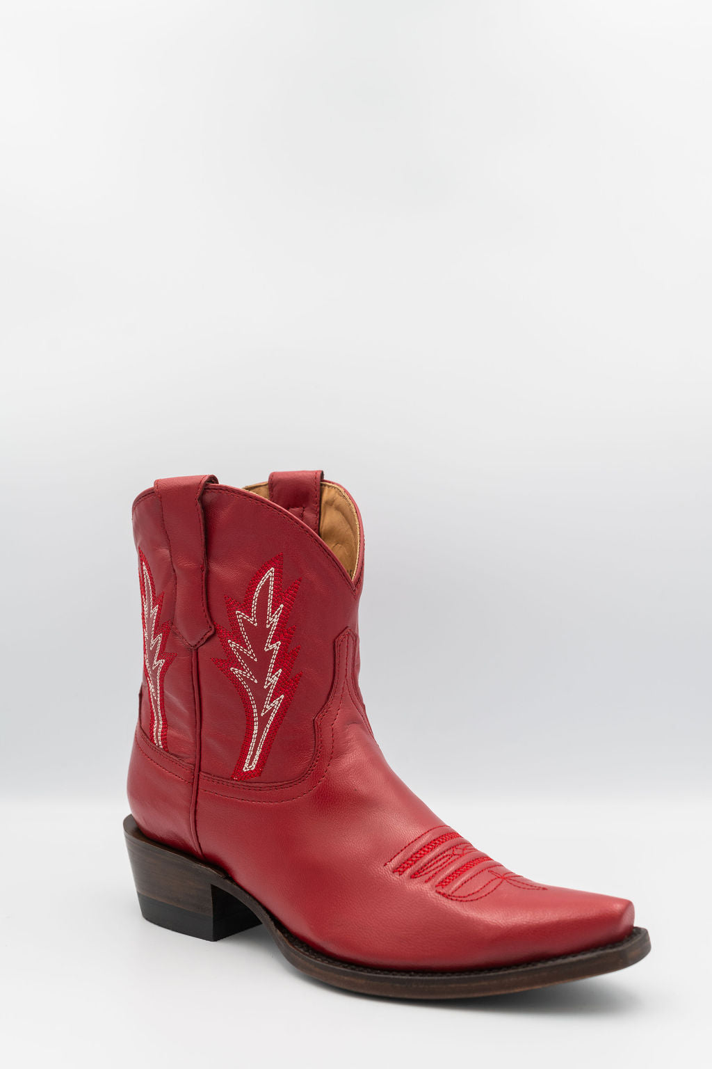 Emily Red Calfskin