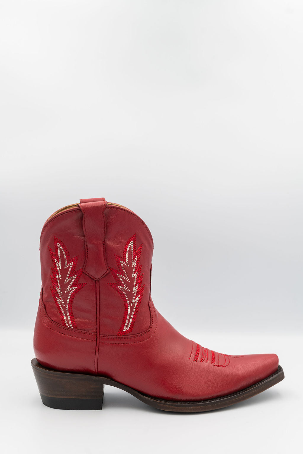 Emily Red Calfskin