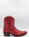 Emily Red Calfskin