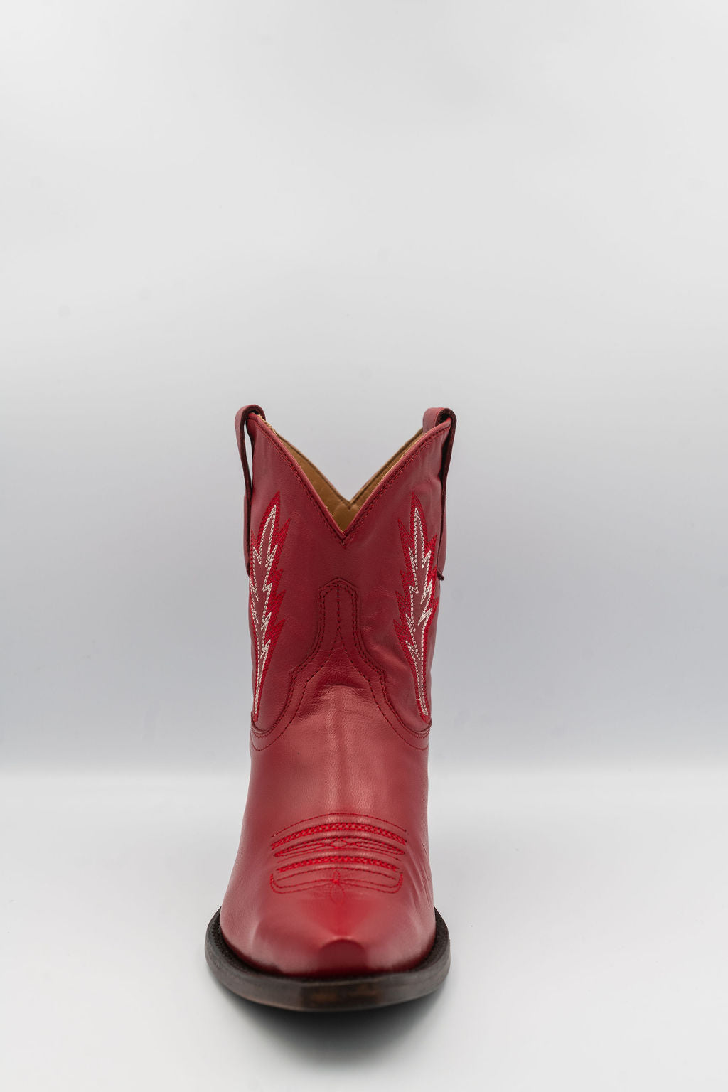 Emily Red Calfskin