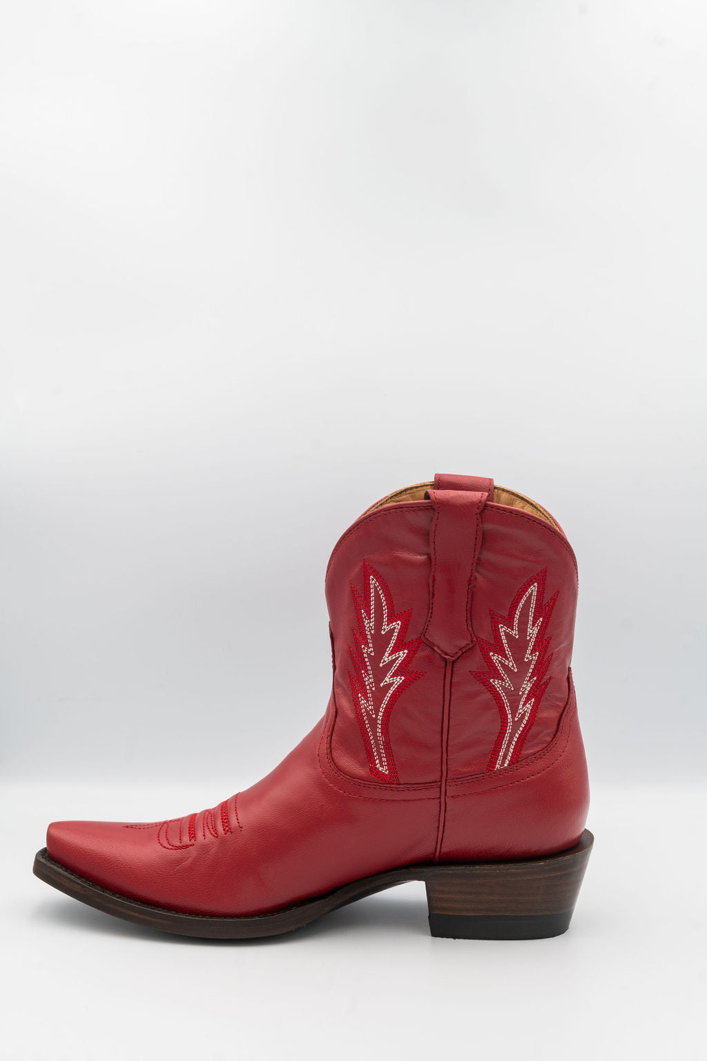 Emily Red Calfskin
