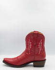 Emily Red Calfskin